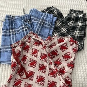 AE flannel pj pants